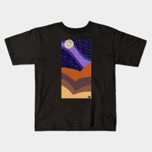 Starry Night DUNES Kids T-Shirt